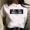 2025 Japanese Anime Noragami Fashion Print Ladies T-shirt Casual Basics O-collar White Shirt Short Sleeve Ladies T-shirts