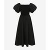 2ND SKIN Seamless Smocking Banding Puff Dress Ngwsd1200