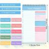1 Color Notebook, Multi-purpose To-do List, Suitable for Students To Arrange Learning Tasks, Record Important Event Reminders