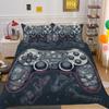 Bedding Cover Set with Pillowcase Home Bedclothes Game Console High Quality Duvet Cover Set Full Queen Size Bed Sets