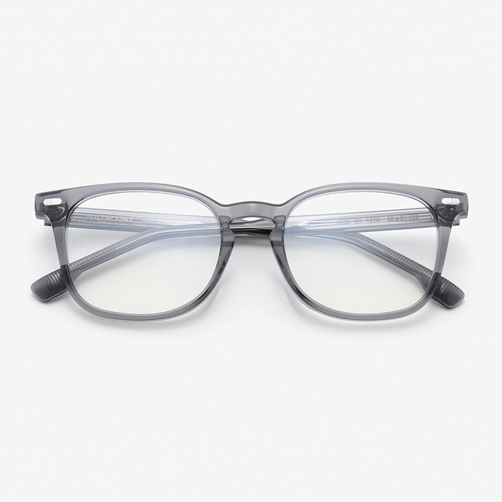 Alloaiweeo [Aloxrounz] Wellington Frame Ara7106 C2 Transparent Gray