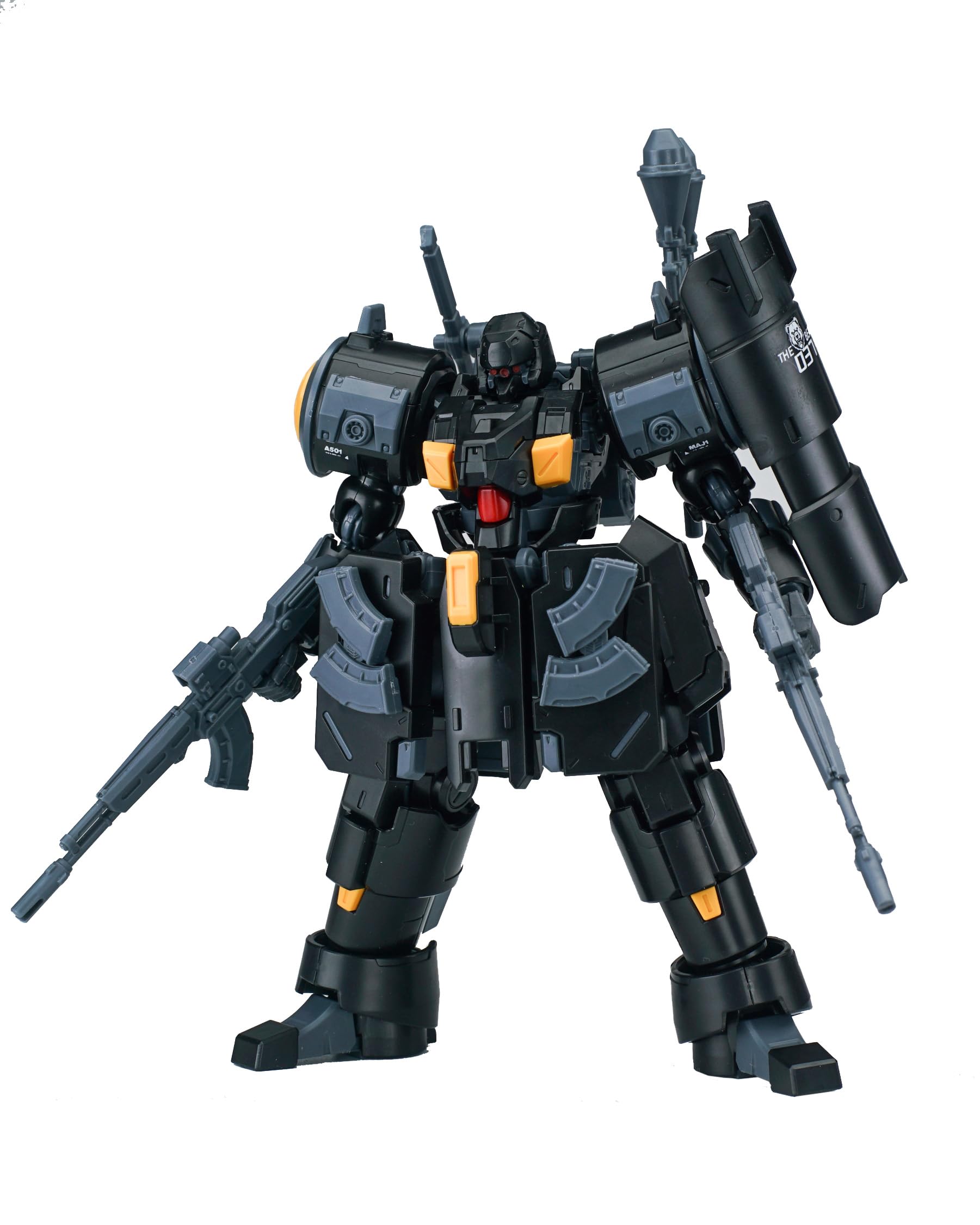 

SHEIK MAINLAND ULTRA ACTION TROOPER Series ZAROV M1 Scale ABS POM Assembled Plastic Model Kit 1/144 & [Metallic Black]