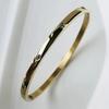 New Design Stainless Steel Zircon Inlaid Bracelets & Bangles for Women Gold Silver Color Waterproof Luxury Brand Jewelry Gifts