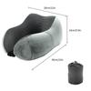 Travel Neck Pillow Memory Foam U-shaped Neck Support Headrest Travel Pillows New