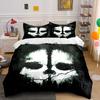 Ghost Skull Splatter Design Bedding Duvet Cover Set  (1*Duvet Cover 2*Pillowcases, Without Duvet Insert)