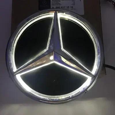 2025 Hot LED Car Front Logo Emblem Grille Badge Light for Mercedes Benz  W156 W204 W205 W210 W211 W212 C E Class GLA GLK ML GLE