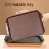 PP Rectangular Anti-slip Serving Tray