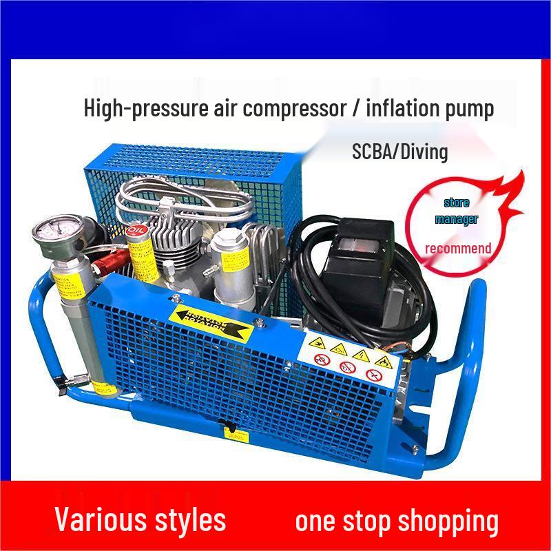 High-Pressure Air Compressor for SCBA & Diving Tanks