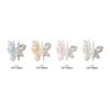 6Pcs New Zircon Nail Art Rhinestones 3D Double Layer Thin Wing Butterfly Nail Charms Decor Gems Nail Beauty