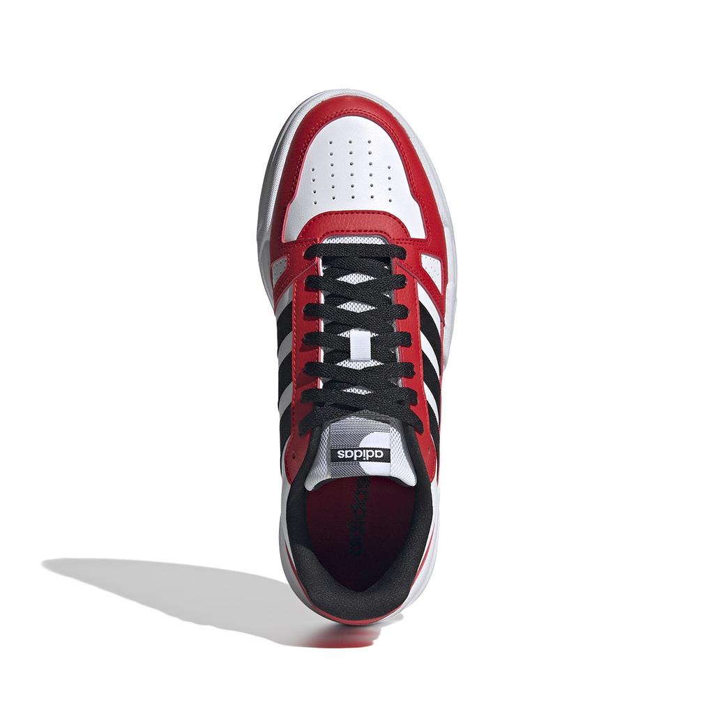 Adidas LITE BALLER Classic Sports Casual Skateboard Shoes Unisex Red White Sneakers JR5226