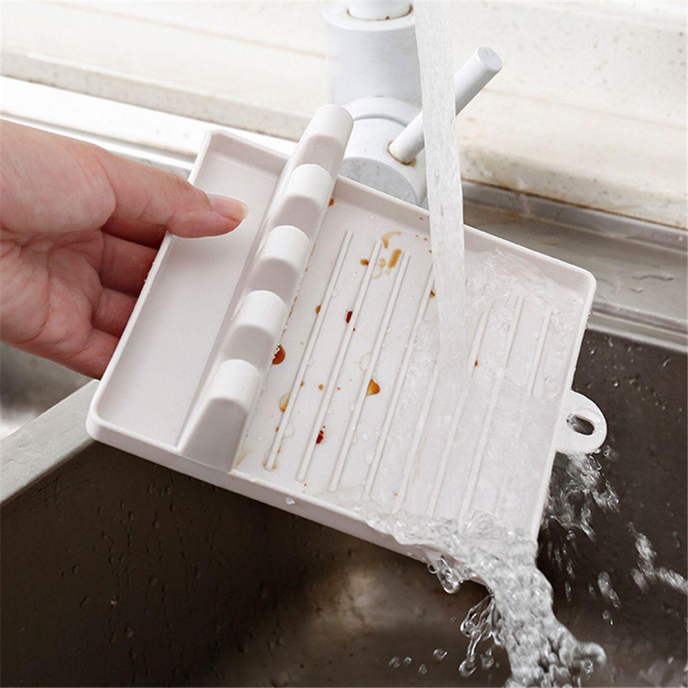 Cap Shelf Spoon Rest Stove Organizer Pots Cover Rack Spoon Holder Wall-mounted Pot Lid Holder