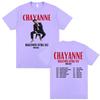Chayanne Bailamos Otra Vez Album Tour 2025 Double Sided Graphic T Shirts Unisex Women Fashion Retro Summer ONeck Oversized Tshirt