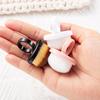 1/10Pcs Manicure Dust Clean Brush Finger Ring Duster Soft Hair Nail Polish Powder Dusting Tools Nail Art Dense Bristles Brush