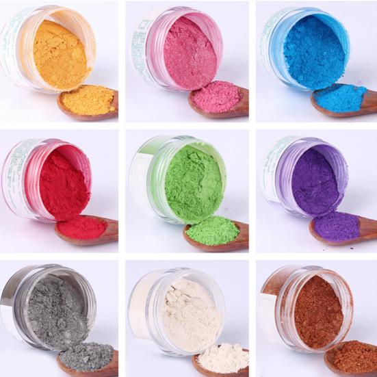 1 Bottle Glittering Baking Powder Decorative Multi-Color Fondant Cake Powder for Bakery