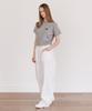 Ingi Active Wide String Cotton Pants Ivory