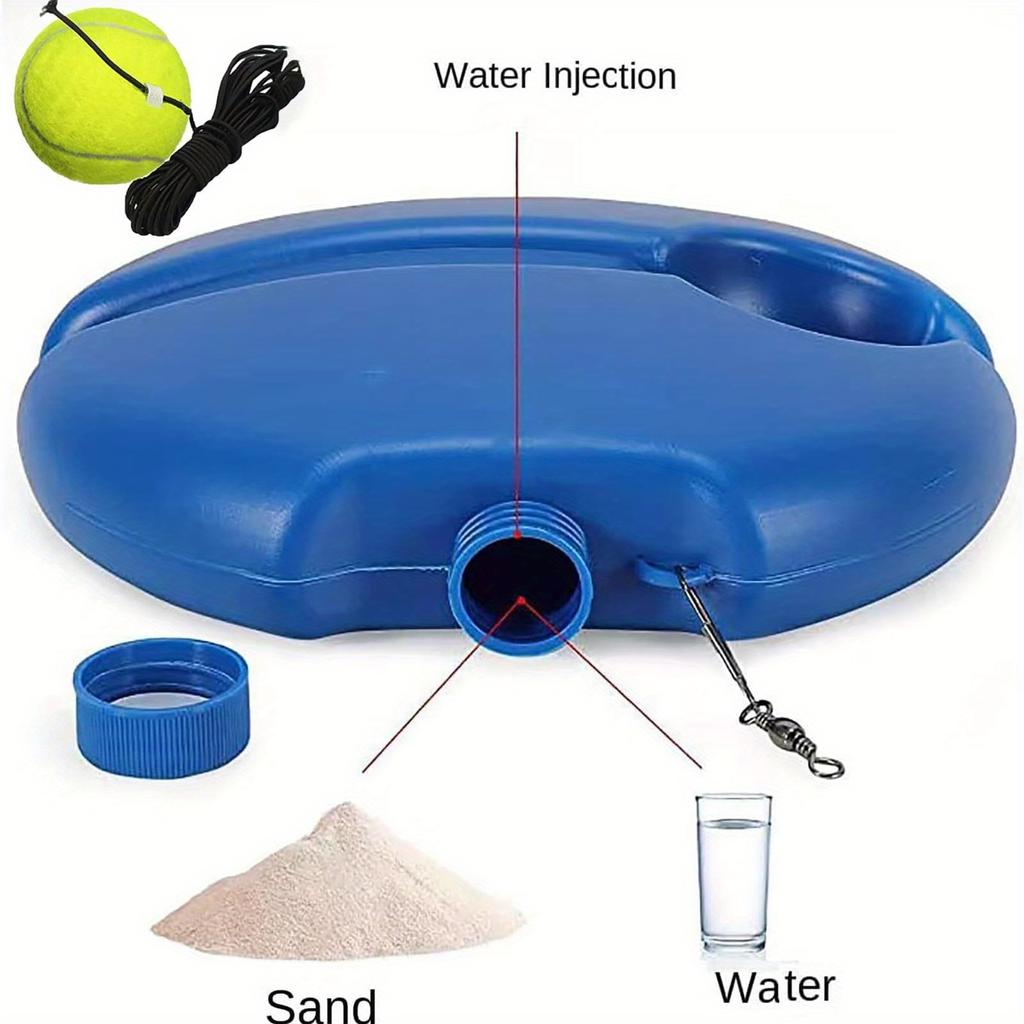 Tennis Trainer Single Base Training Durable Ground High Elastic Tennis Rope Adult Outdoor Sports Training Supplies