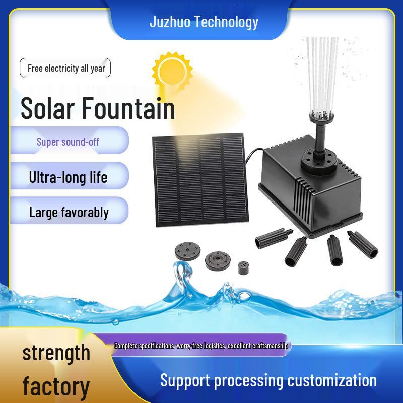 

Solar Fountain Water Pump for Bird Baths and Ponds