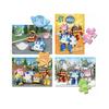 Robocar Polypoli and Friends Bag Puzzle, 1 Set, 94 Peace, Korea Best Toddler Puzzle