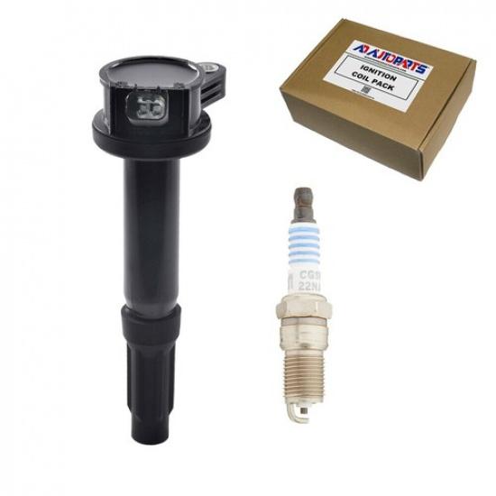 B082 Ignition Coil + OEM SP518A Platinum Spark Plug For Escape 2009-2012