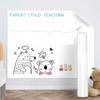 No-Glue Dry Erase Whiteboard PVC Writable Wall Sheet New Whiteboard Wall Sticker  Kids Drawing