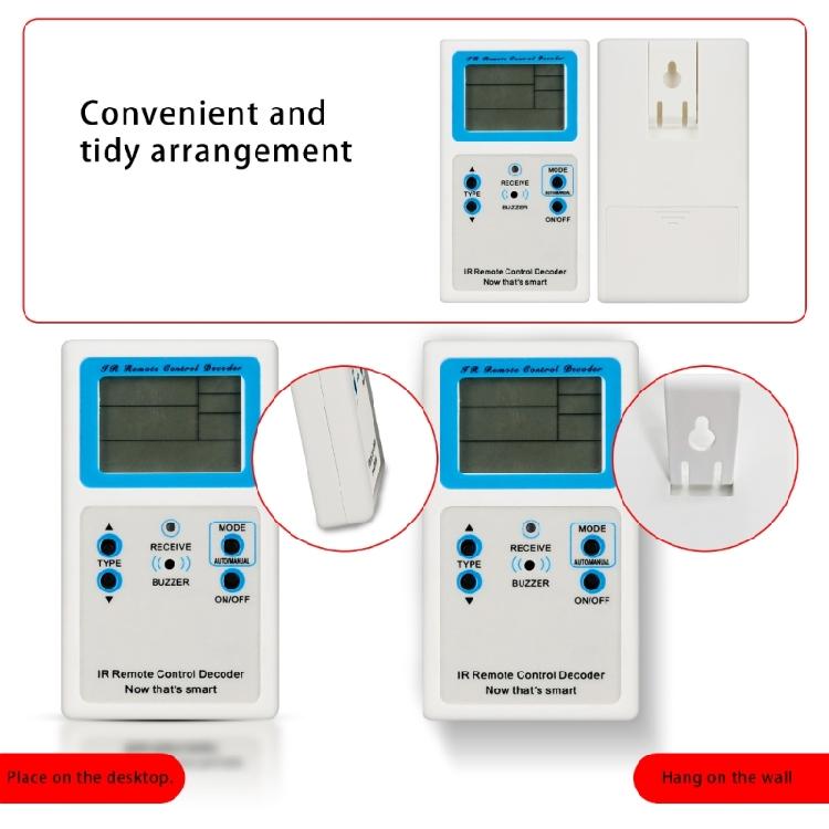 User Friendly Universal Remotes Control Decoders with Real Time Monitoring Capabilities Received Data LED Display