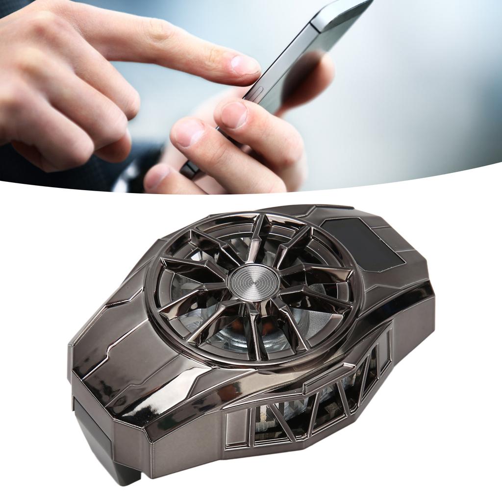 S8 Phone Cooler Semiconductor Radiator Digital Temperature Cell Phone Cooling Fan for Playing Games