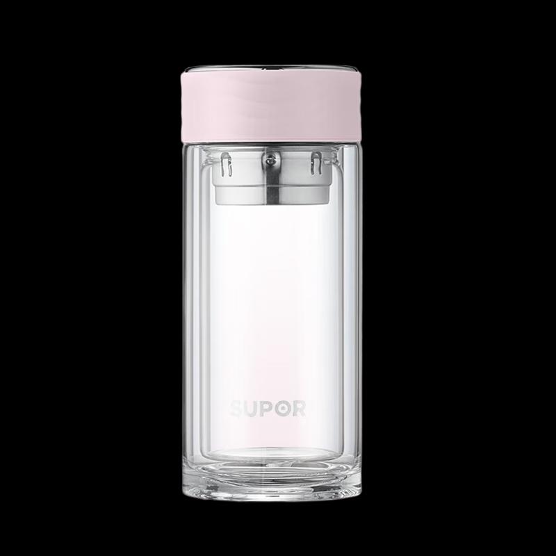 Supor QIN Series Double Wall Heat-Resistant Glass Cup