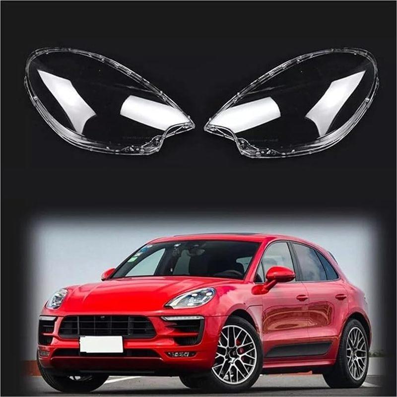 Headlight Cover Lens For Porsche Macan 2014 2015 2016 2017 Car Headlight Shell Lamp Shade Cover 1PCS Left