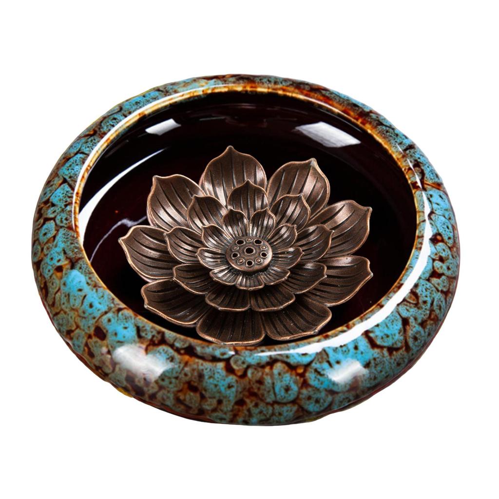 Incense Holder for Sticks Lotus Incense Holder Delicate Incense Burner Holder for Frankincense Friends