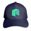 Neo Logo Crypto Baseball Cap Moisture Wicking Quick Dry Curved Brim Classic Fit Low Profile Unstructured