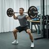 Set of 2 Rubber Weight Plates of 5kg with 2"/5 Cm Hole for Dumbbells and Barbells, Black