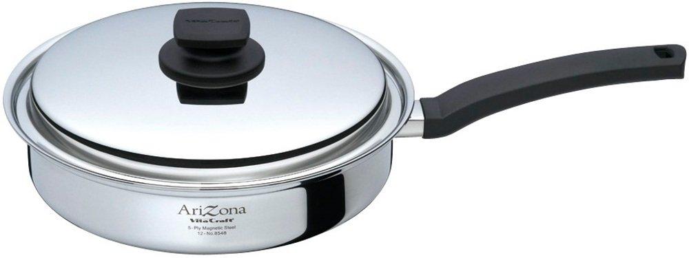 

Vitacraft Frying Pan 27cm Arizona with Recipe 8548 Silver