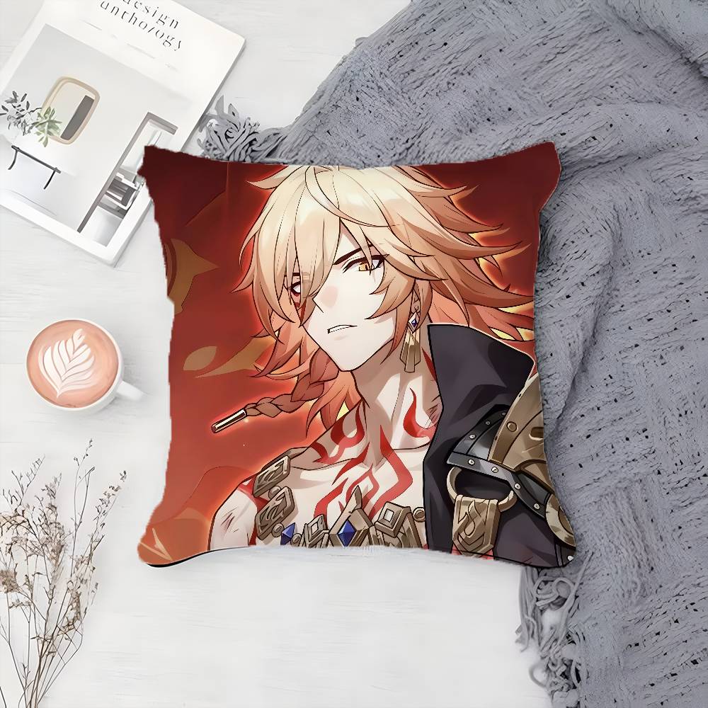 Cool Man Mydei H-Honkai Star Rail-MT Kissenbezug Druck Kissenbezug Wohnzimmer Sofa Kissenbezug Schlafzimmer Raumdekor