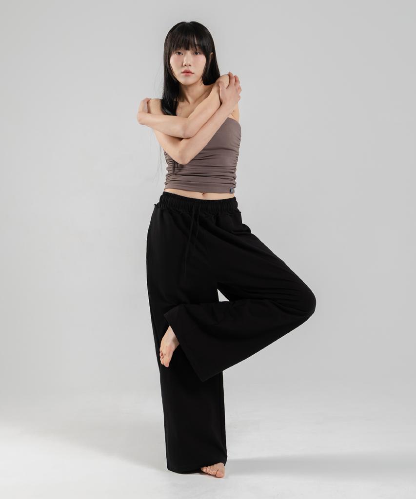 MOREOUT Women'S Yoga Ruffle Wide Pants 5Pp6599