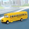 School Bus Model Alloy Simulation Pull Back School Bus Model Toy for Boys Children 1148 Boxed