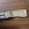 Used SEIKO Seiko King Quartz KQ Silver Watch Belt Vintage Genuine