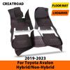 Car Floor Mats For Toyota Avalon Hybrid/Non-Hybrid       Foot Pads Carpet Cover Interior Accessories