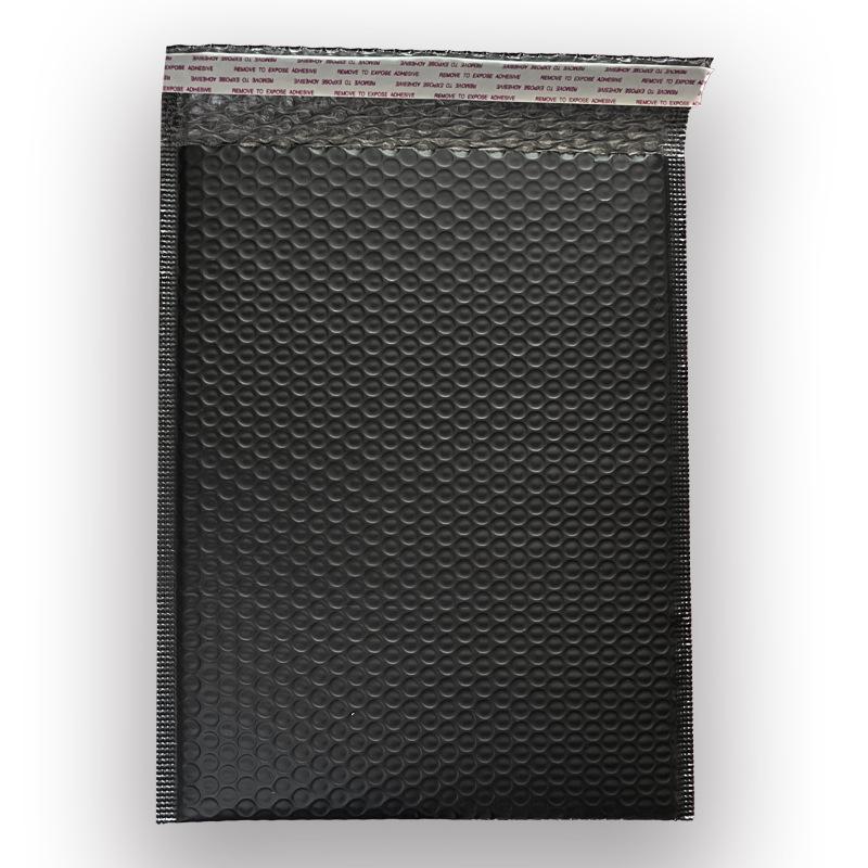 Black Co-extruded Self-Adhesive Bubble Envelope - Thick, Shockproof, Waterproof Packaging Bag