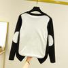 Ladies' Loose Comfortable Casual Fashionable And Warm Underwear With Seamless Round Neck And Thick Velvet Top
