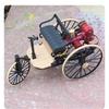 1/12 1886 Vintage Classic Car No.1 Alloy Car Model Simulation Tricycle Toy for Children Gift Collection F499