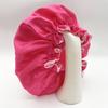 Reversible Double Layered Hair Bonnets for Adults and Kids Mommy and Me Satin Silk Bonnets