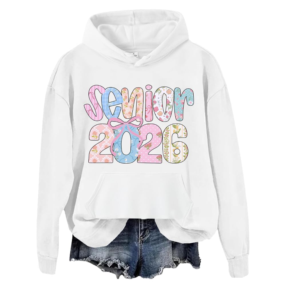 Women's Fashionable Long-sleeved Sweatshirt With Letter-printed Hooded Drawstring Pullover Top