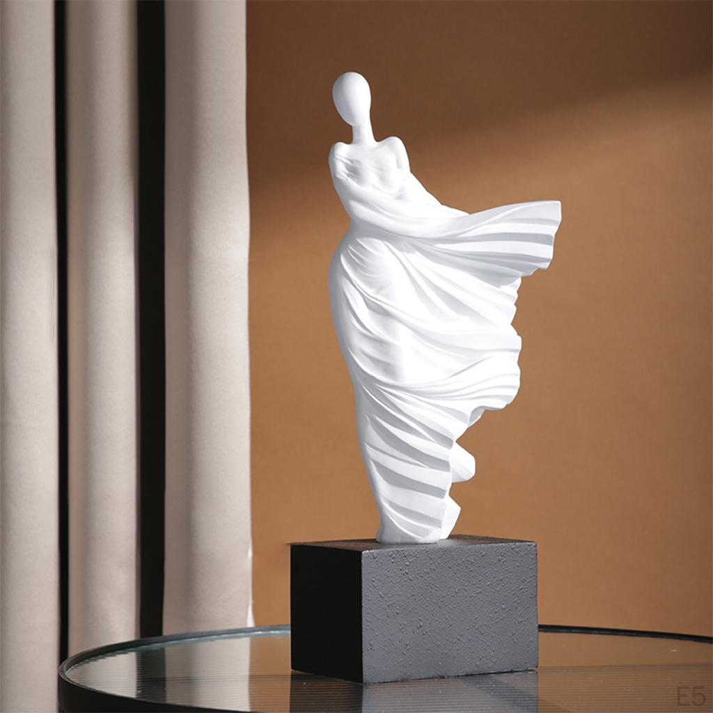 Modern Women Statue Sculpture Figurine Artwork for