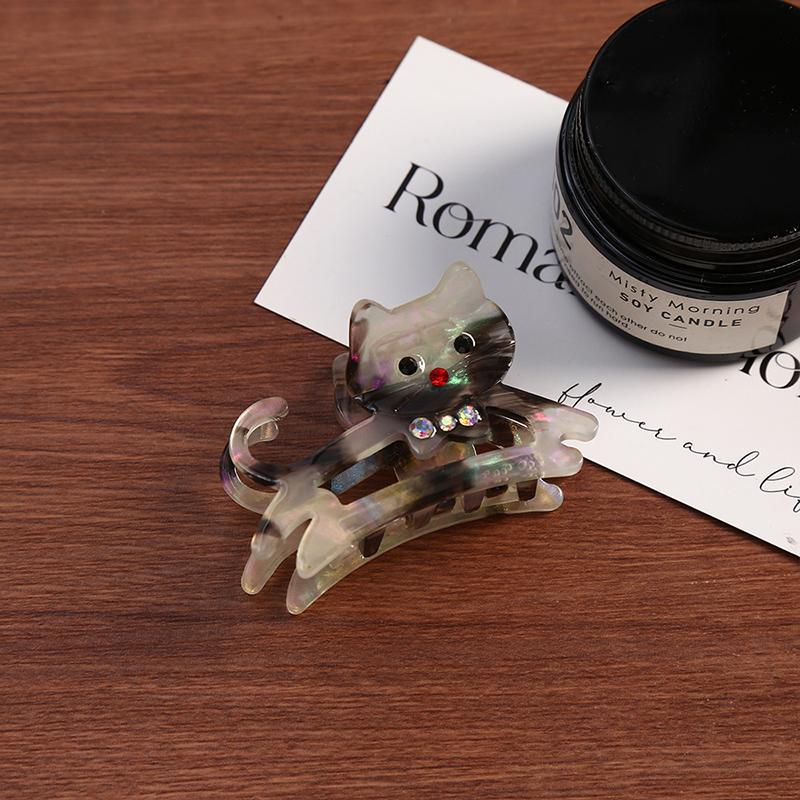 1PC Shark Clip Adorn Hair Clip Cute Acetic Acid Multicolored Headband Personality Hair Accessory Exquisite Girlish Heart