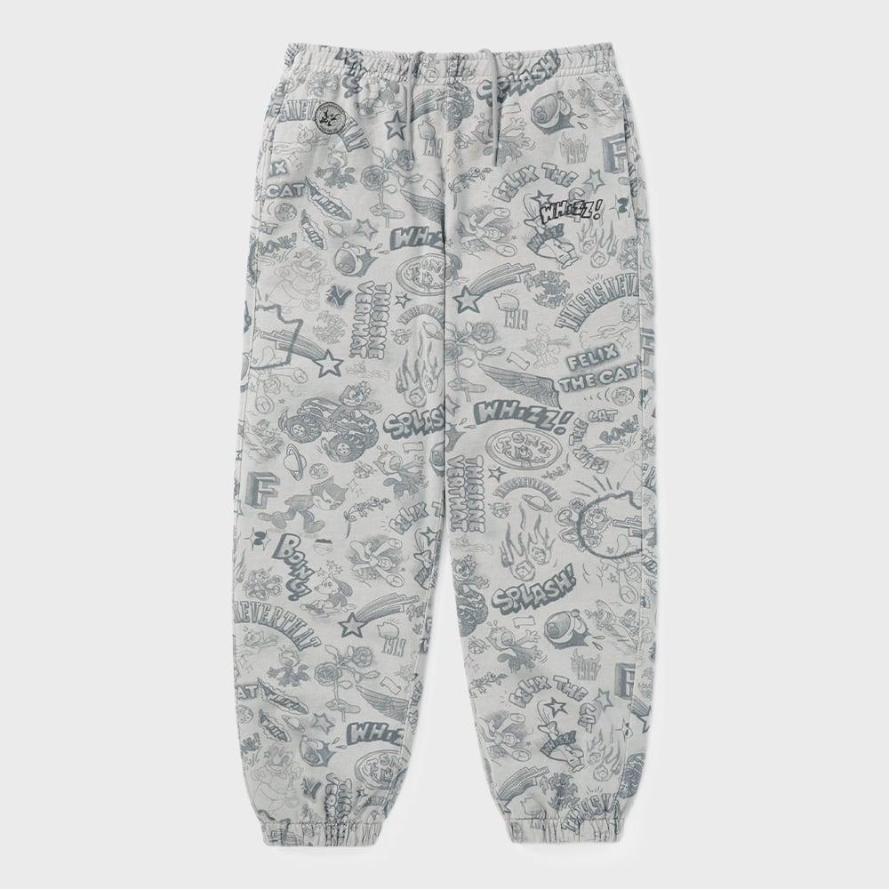 Это Никогда Не Тот Граффити Свитшот Felix TNT Серый L