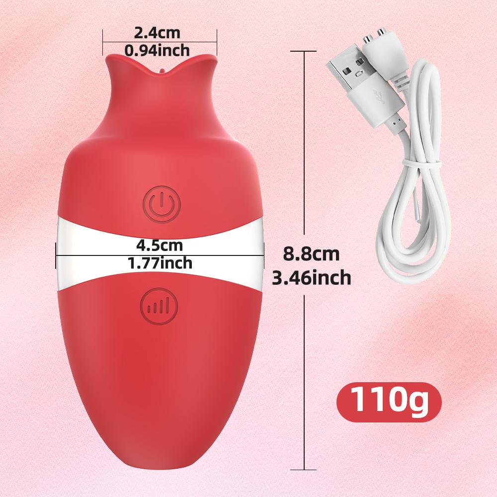 Nipple Vagina Tongue Licking Vibrator Massager Masturbation Dildo Vagina Massage Wand G-Spot Vibration Dildo Female AdultSex Toy