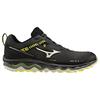 Mizuno Wave Mujin 7 Non-Slip Wear-Resistant Breathable Low-Top Running Shoes Men sneaker Black Yellow J1GJ207039