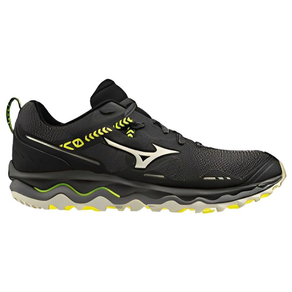 Mizuno Wave Mujin 7 Non-Slip Wear-Resistant Breathable Low-Top Running Shoes Men sneaker Black Yellow J1GJ207039