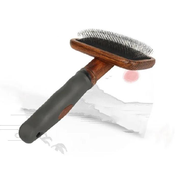 Dog Comb Pet Hair Remover Wooden Dogs Brush Massage Cat Brush Dog Grooming Combs for Dog Long Hair Cleaning Pet Supplies