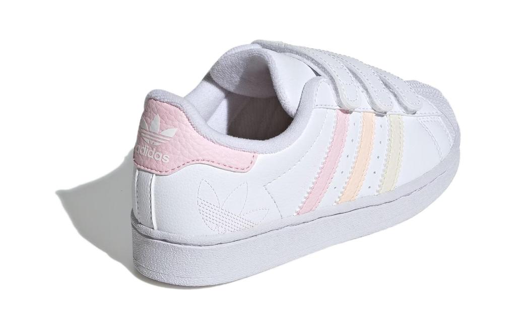 Adidas Originals SUPERSTAR Cushioning Abrasion Resistant Cushioning, Wear Resistant Low top Kids' Skateboarding Shoes IF3573